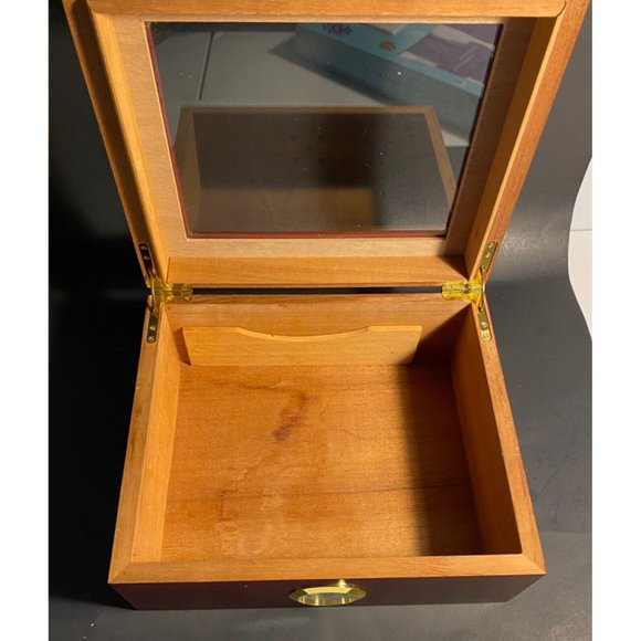 Mantello Cigar Humidor Cigar Boxes for 15-25 Cigars- Small Cigar Humidor - Picture 3 of 6